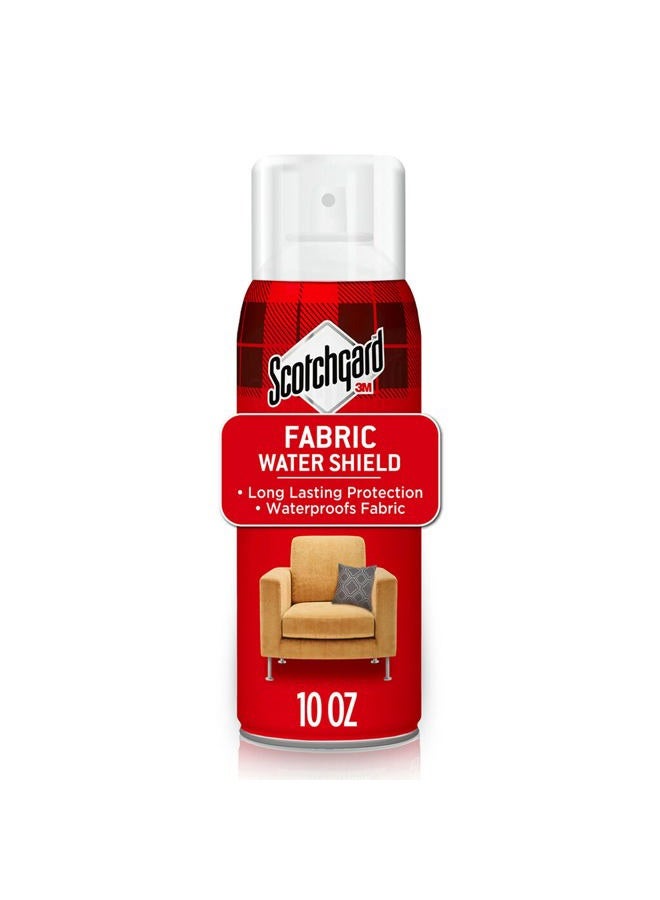 Scotchgard Fabric Water Shield 10 oz (283ml), 1 can/pack | Repels Spills | Blocks stains | Ideal for Couches, Pillows, Shoes | Long Lasting Protection | Dries quickly and odorless - Image 1