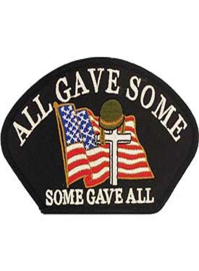 All Gave Some Gave All Hat Patch 2 3/4" x 5 1/4"