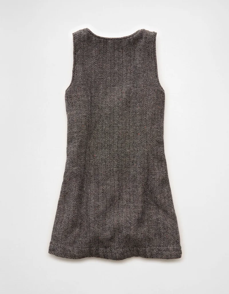 امريكان ايجل فستان بينافور ميني بأزرار أمامية