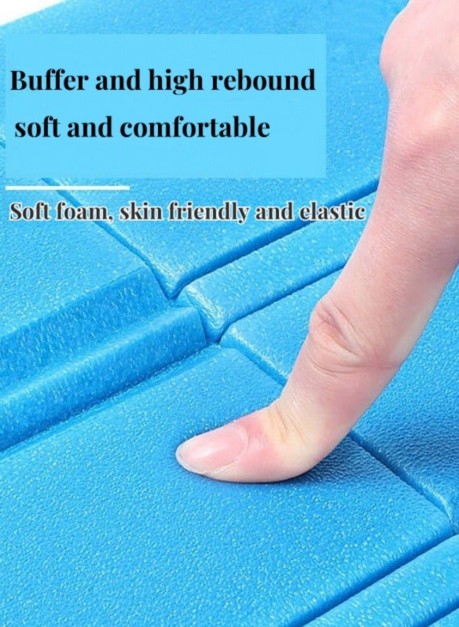 Outdoor Folding Seat Cushion, 4 Pieces Waterproof Seat Cushion, Gaming Seat Cushion for Adults and Children, Outdoor Garden, Picnic, Hiking, Camping, Hunting - Image 2