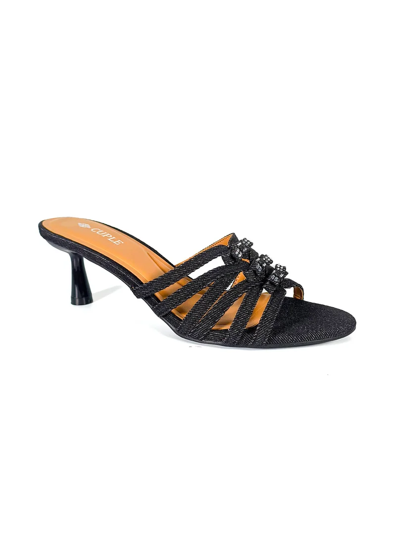 كيوبل Womens heeled mule Sandals