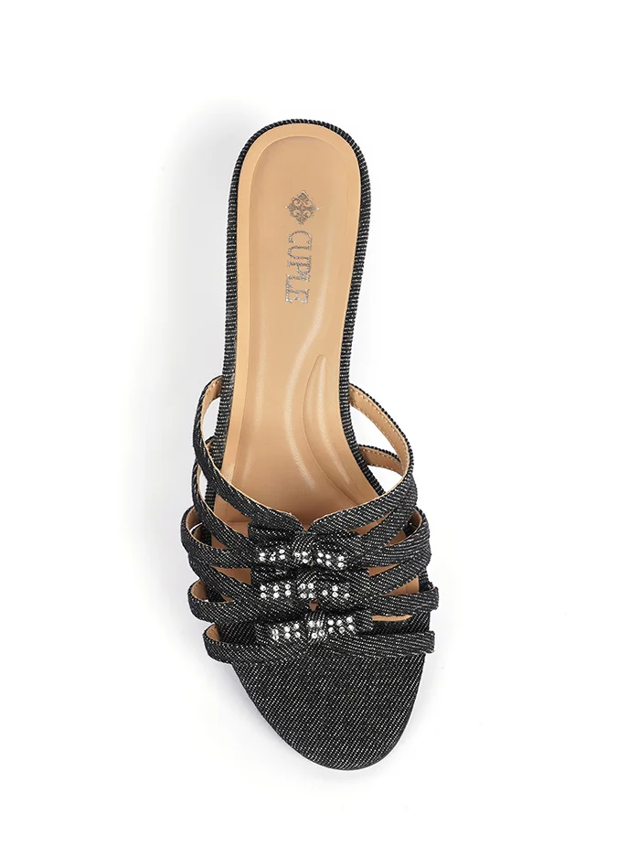 كابلي صندل مول نسائي بكعب