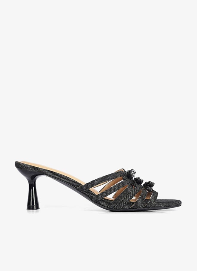 Cuple Womens heeled mule Sandals - Image 2