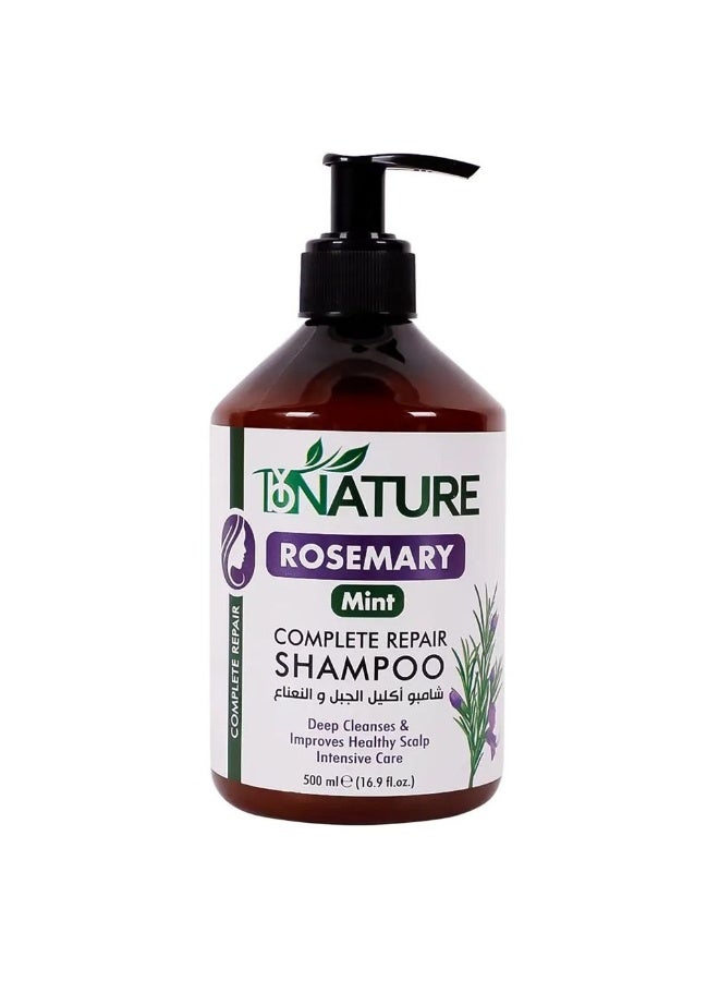 ByNature Rosemary Mint Complete Repair Shampoo 500ml