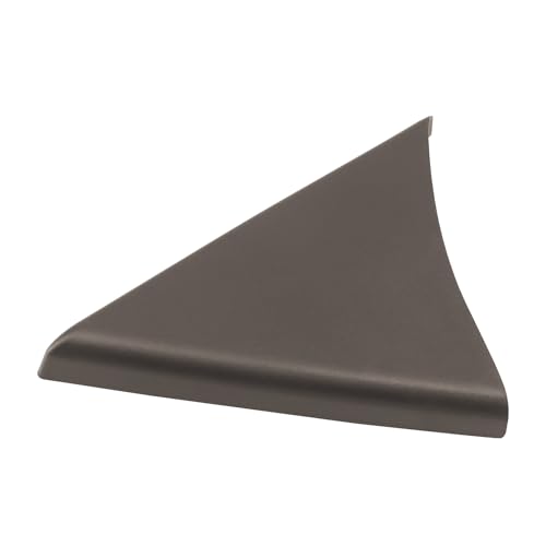 PEVAST Front Door Upper Trim Panel Door Upper Trim Panel Triangle Cover Compatible with 07-13 Chevy Silverado Chevrolet Chevy Avalanche Suburban Tahoe GMC Sierra Yukon 25857289 25857294(Light Brown) - Image 2