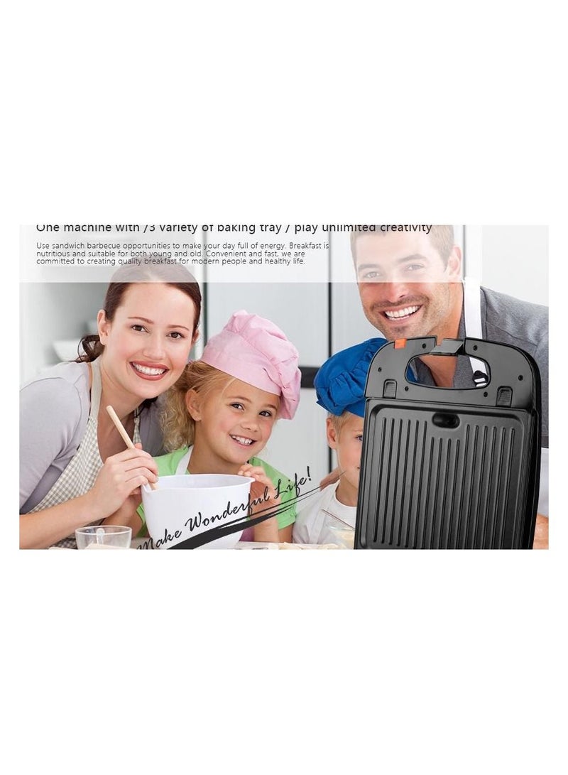 DSP 2 in 1 Grill/Sandwich Maker & Waffle - Image 2