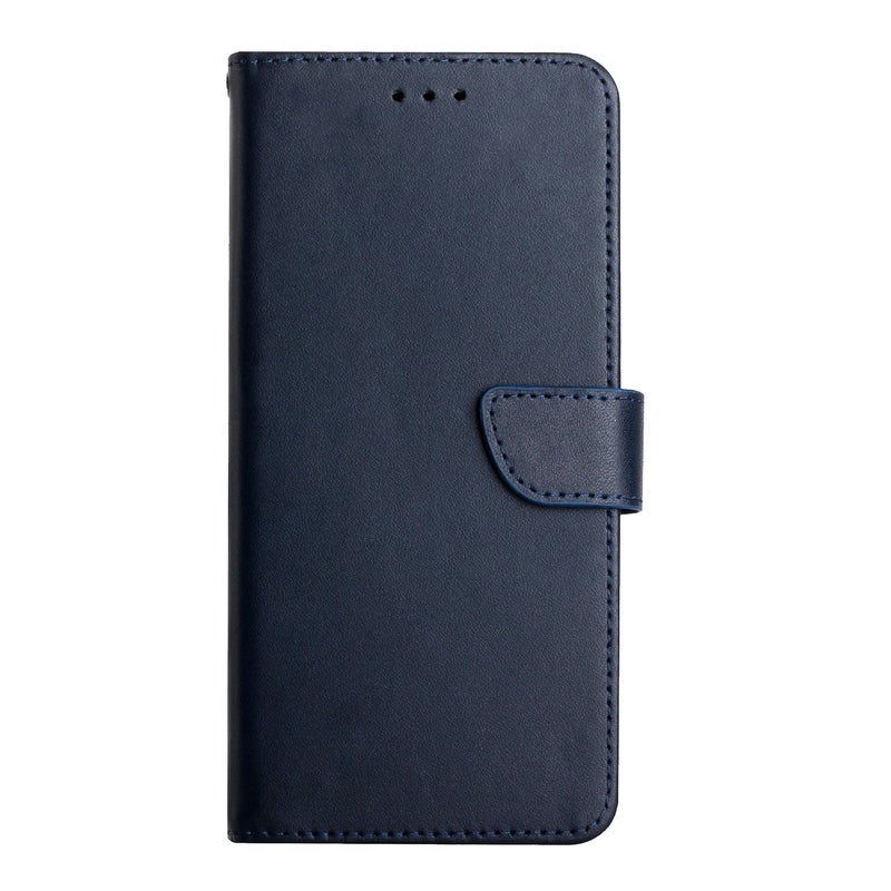 HuHa Protective Cover For Samsung Galaxy S20 Genuine Leather Fingerprint-proof Horizontal Flip Phone Case(Blue) - Image 2