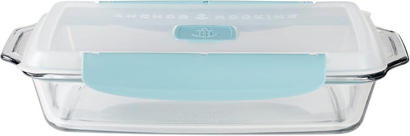 Anchor Hocking, Baking Dish with TrueLock Locking Lid-(14016), 3.0Ltr, Rectangle - Image 3