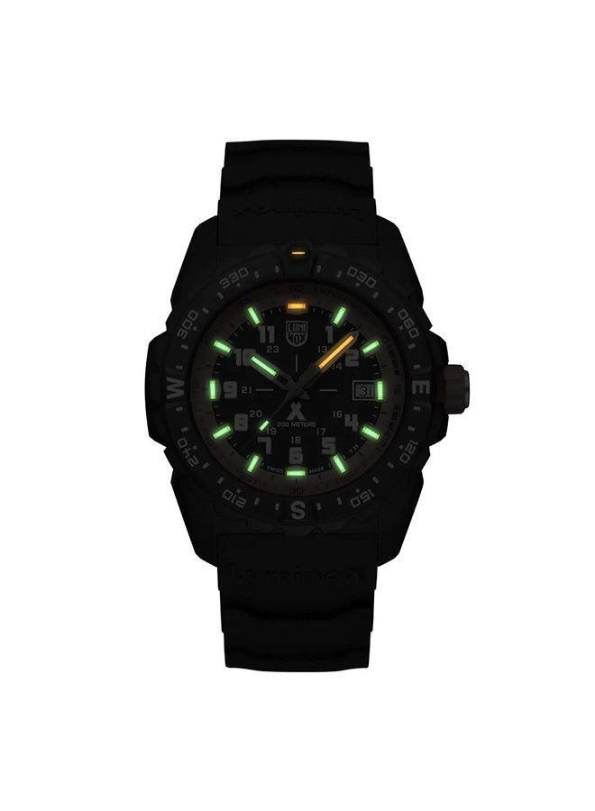 Luminox Men's Analog Round Shape Rubber Wrist Watch XB.3739 - 43 Mm - Image 2