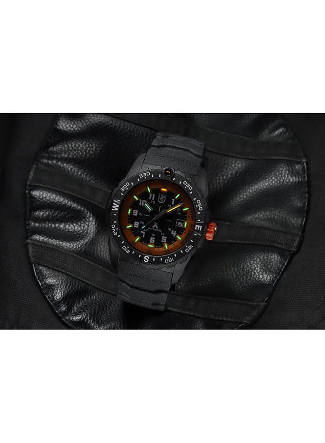 Luminox Men's Analog Round Shape Rubber Wrist Watch XB.3739 - 43 Mm - Image 4