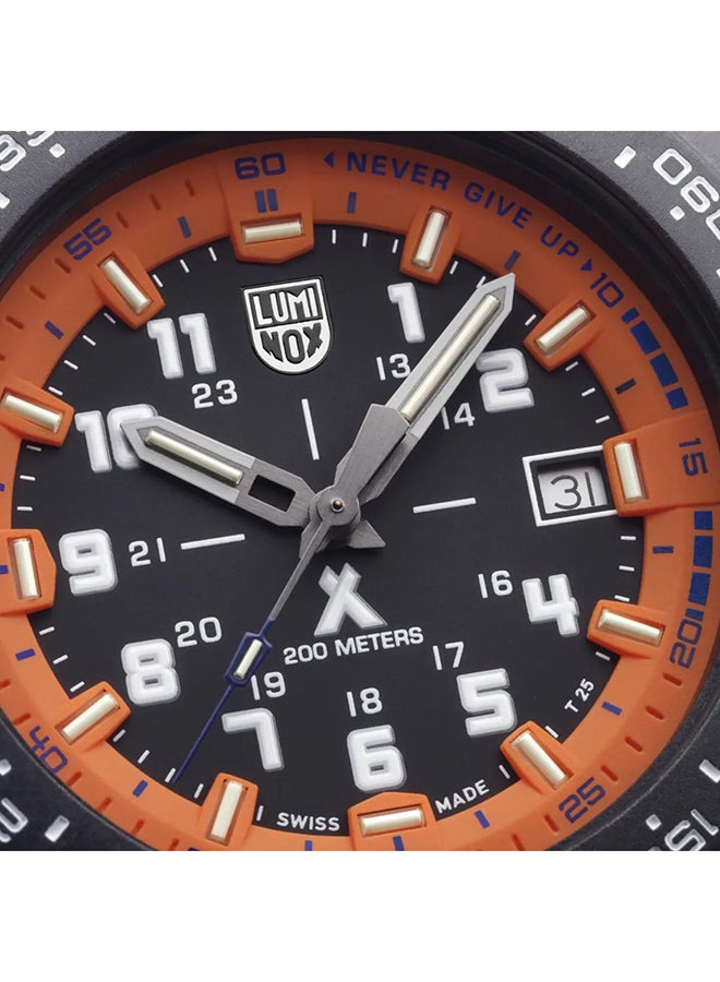 Luminox Men's Analog Round Shape Rubber Wrist Watch XB.3739 - 43 Mm - Image 3