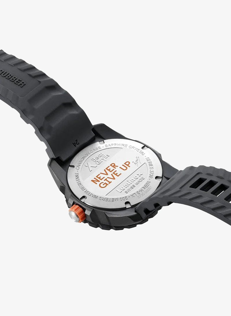 Luminox Men's Analog Round Shape Rubber Wrist Watch XB.3739 - 43 Mm - Image 5