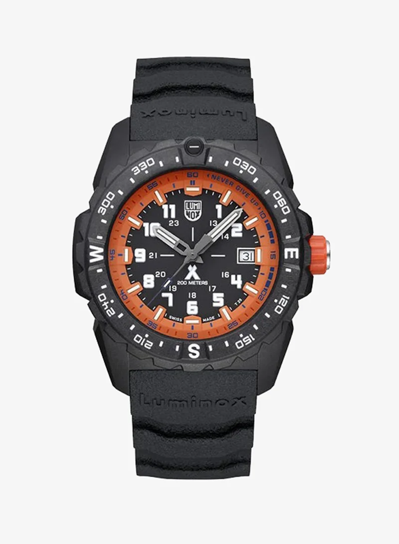 Luminox Men's Analog Round Shape Rubber Wrist Watch XB.3739 - 43 Mm
