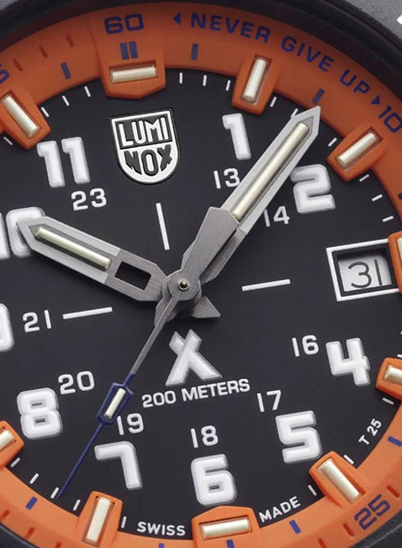 Luminox Men's Analog Round Shape Rubber Wrist Watch XB.3739 - 43 Mm - Image 3