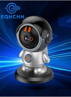 SQNCHN High-Tech AI Smart Robot Camera | Wireless WiFi Remote Surveillance | Auto Tracking & Detection | 1296P Ultra-HD Infrared Night Vision | Trendy Home Security  - Image 2