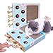 Tookincmo Enrichment Toys for Indoor Cats with cat Scratching pad Cat Cardboard Box to Make Lots of Fun cat Interactive Toy to Relieve Boredom and Train IQ - Image 3