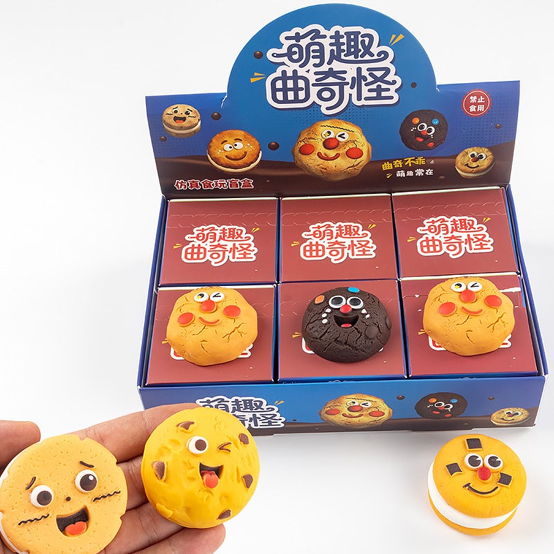 Resin Cookie Emoticon Blind Box Figurine - Image 4