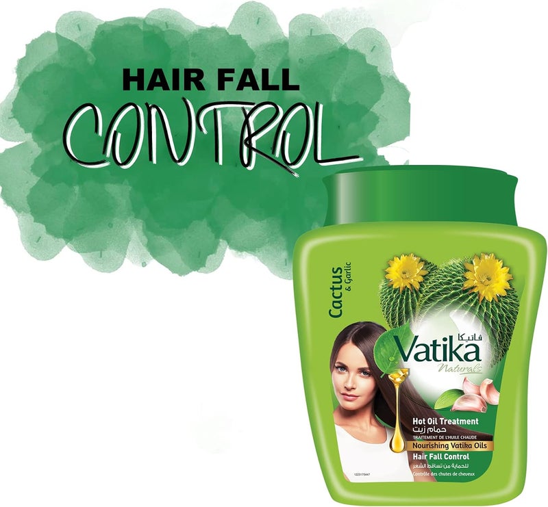 Vatika Naturals Hair Fall Control Hot Oil Treatment Cream 1kg - Image 3