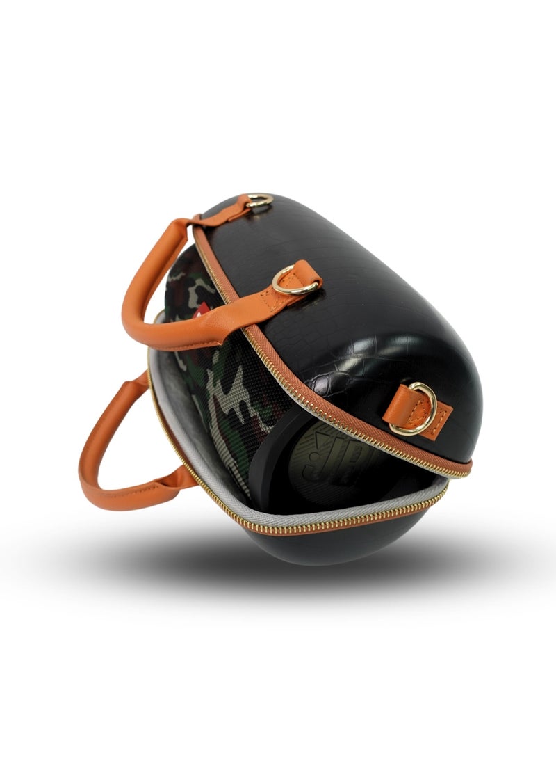 Angry Bull Xtreme 3 Speaker Leather Carrying Case – Stylish & Impact-Resistant - Image 2