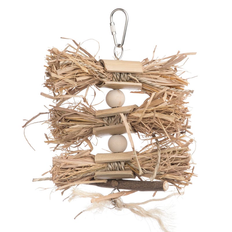 PH Prevue Hendryx Pervue Pet Products Naturals Preen Pacify Woodland Harvest Bird Toy 62549 - Image 2