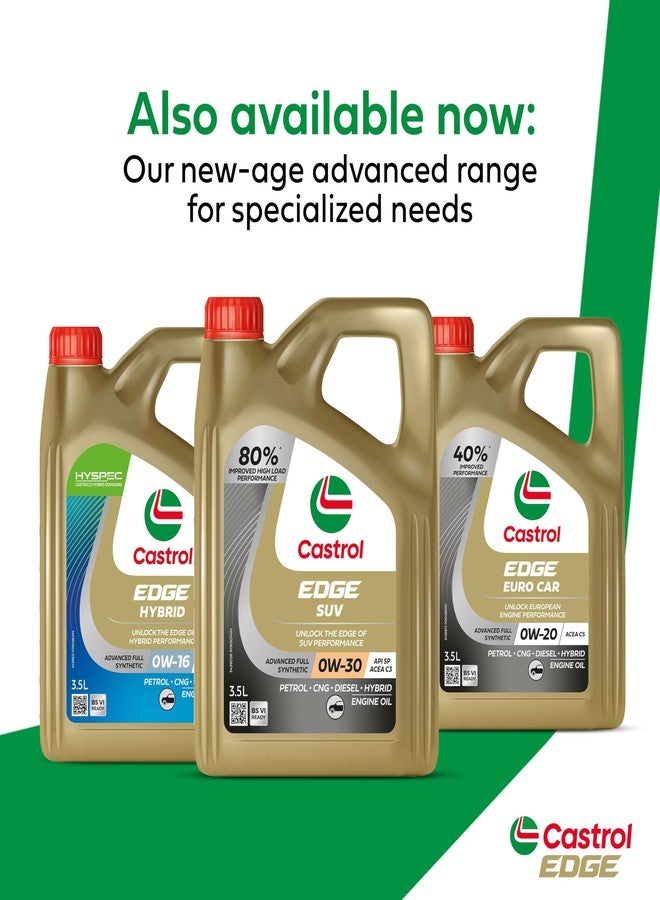 كاسترول زيت محركات كاسترول إيدج 0W-40 الاصطناعي بالكامل للسيارات، 1 لتر - Image 5
