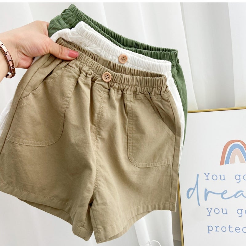 2026 New Children'S Summer Thin Cotton Shorts Boys' Casual Pants Baby Cotton Linen Breathable Stylish Outerwear - Image 2