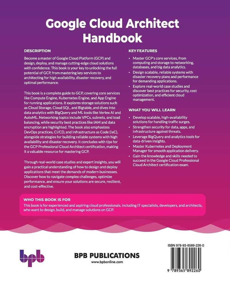 Google Cloud Architect Handbook: Designing highly available and resilient architectures on Google Cloud - Image 2