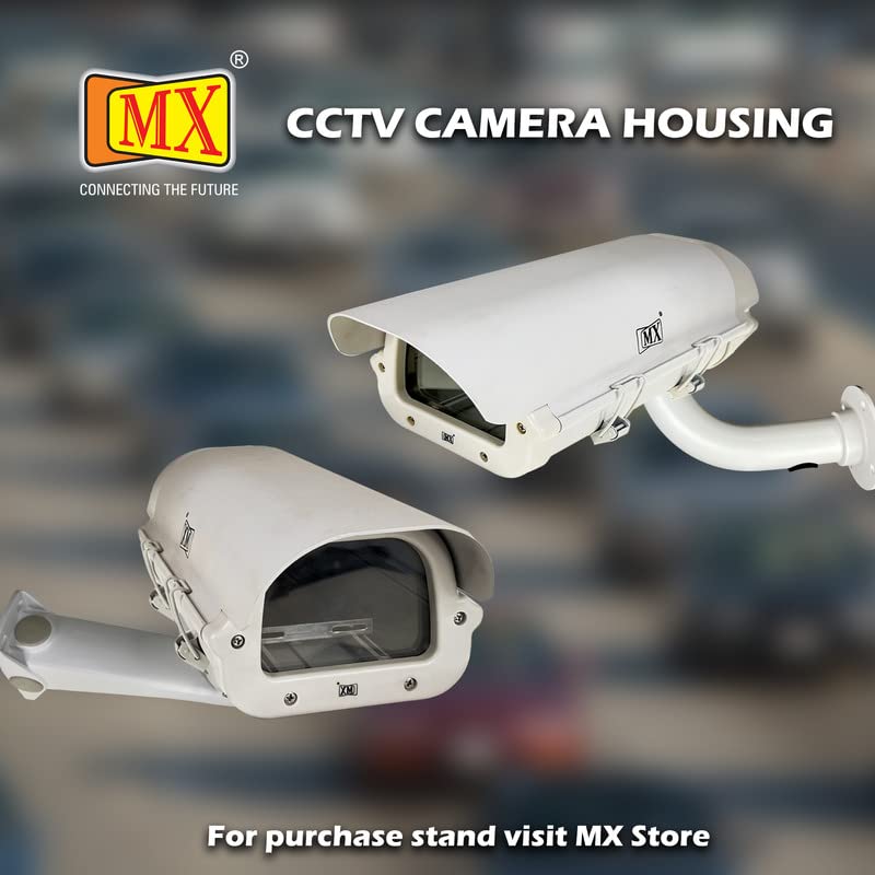 MX غلاف كاميرا CCTV Bullet واي فاي خارجية لحماية غطاء الغبار IP66 مقاوم للعوامل الجوية منفذ إيثرنت صنع في الهند - Image 3