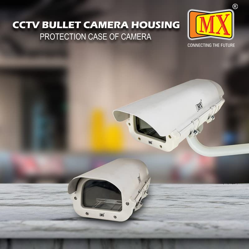 MX غلاف كاميرا CCTV Bullet واي فاي خارجية لحماية غطاء الغبار IP66 مقاوم للعوامل الجوية منفذ إيثرنت صنع في الهند - Image 2