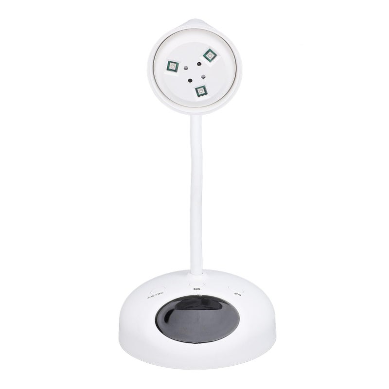 Rechargeable 18W LED Nail Lamp 365 405nm Fast Curing Adjustable Gooseneck 3 Timer Settings - Image 4