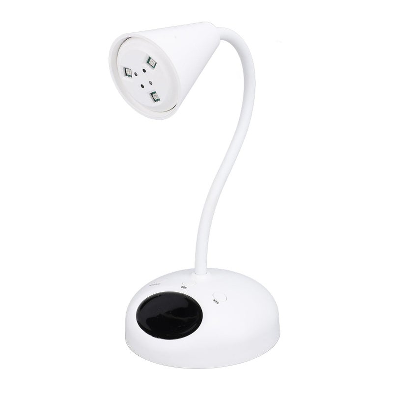 Rechargeable 18W LED Nail Lamp 365 405nm Fast Curing Adjustable Gooseneck 3 Timer Settings - Image 3