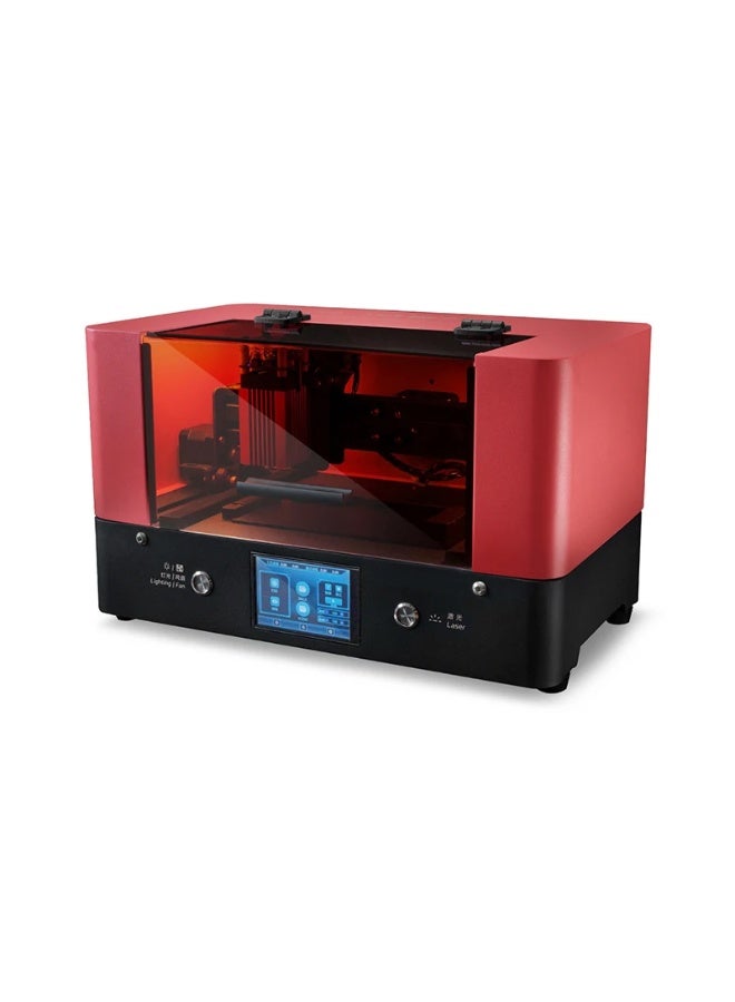 آلة تفكيك ليزر صغيرة من YCS DPCA لهاتف iPhone X-16PM مع حامل شاشة/غطاء خلفي زجاجي ومحول 220 فولت من الاتحاد الأوروبي