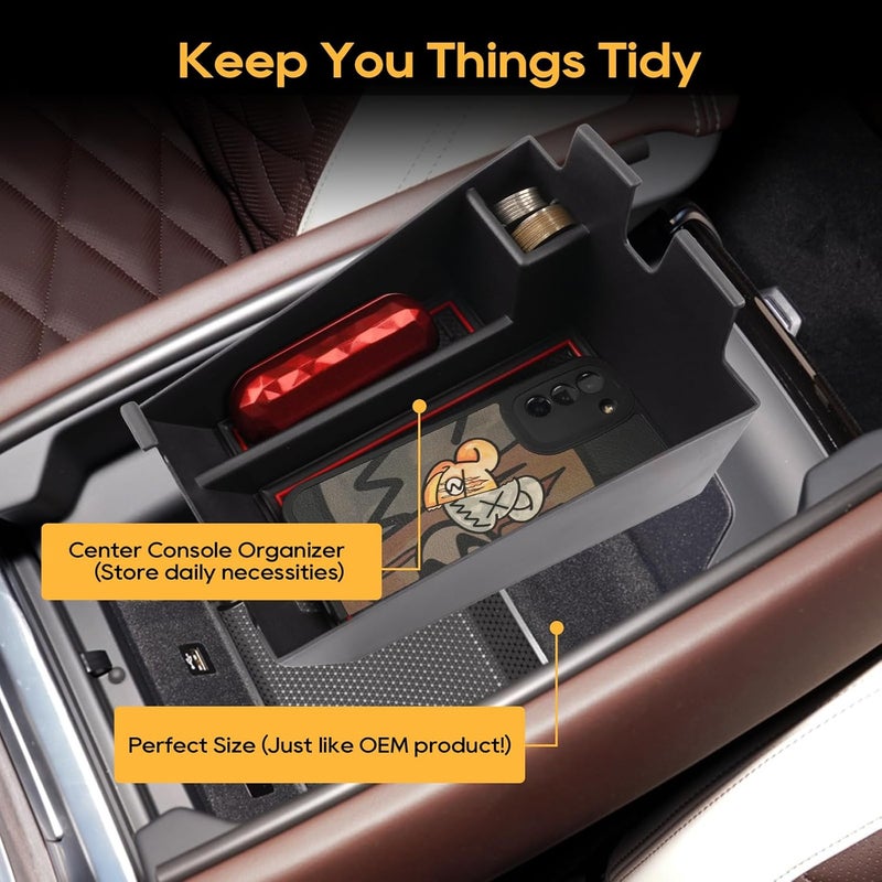 LFOTPP Center Console Organizer for BMW X5/X6/X7 - Image 3