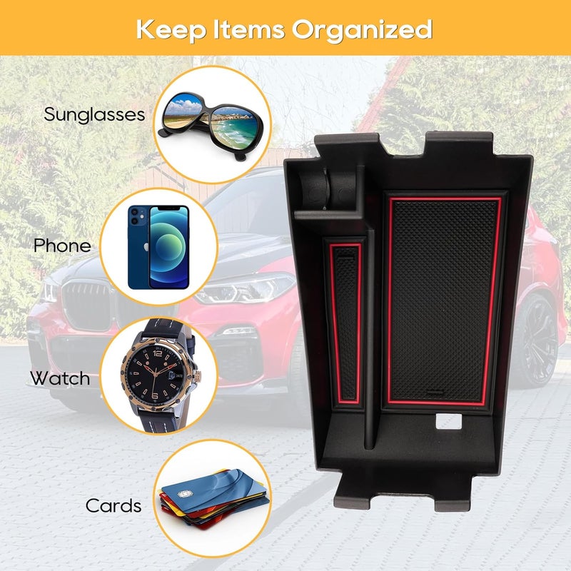 LFOTPP Center Console Organizer for BMW X5/X6/X7 - Image 4