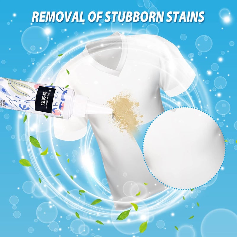 woobles 2PCS Nml Stain Remover, Clothes Oil Stains Remover, Stain Remover for Clothes, Emergency Stain Rescue Stain Remover, Fabric Stain Remover Removes Oil - Image 4