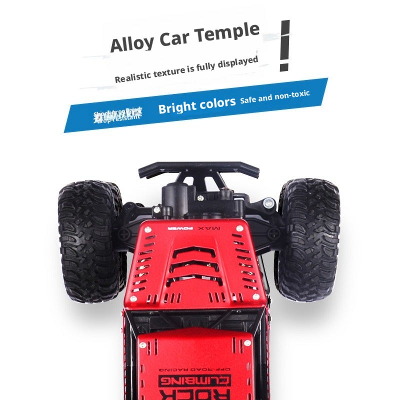 1:16 Scale RC Off-Road Truck 4WD High Speed Alloy Car 2.4G Remote Control Toy for Kids - Image 3