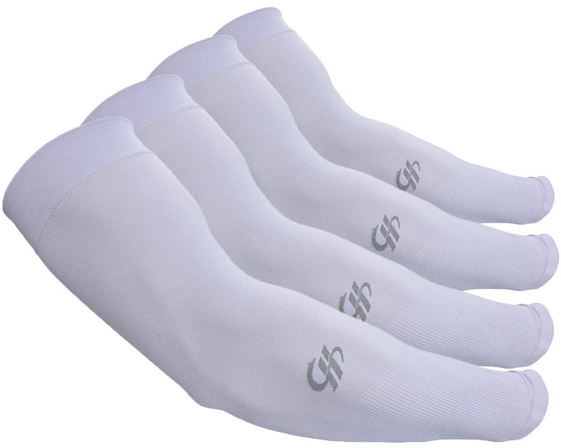 HOPESHINE Arm Sleeves UV Sun Protection Cooling UPF 50+ 4-Pairs for Men Women Cycling, Golf, Outdoor Sports - Image 2