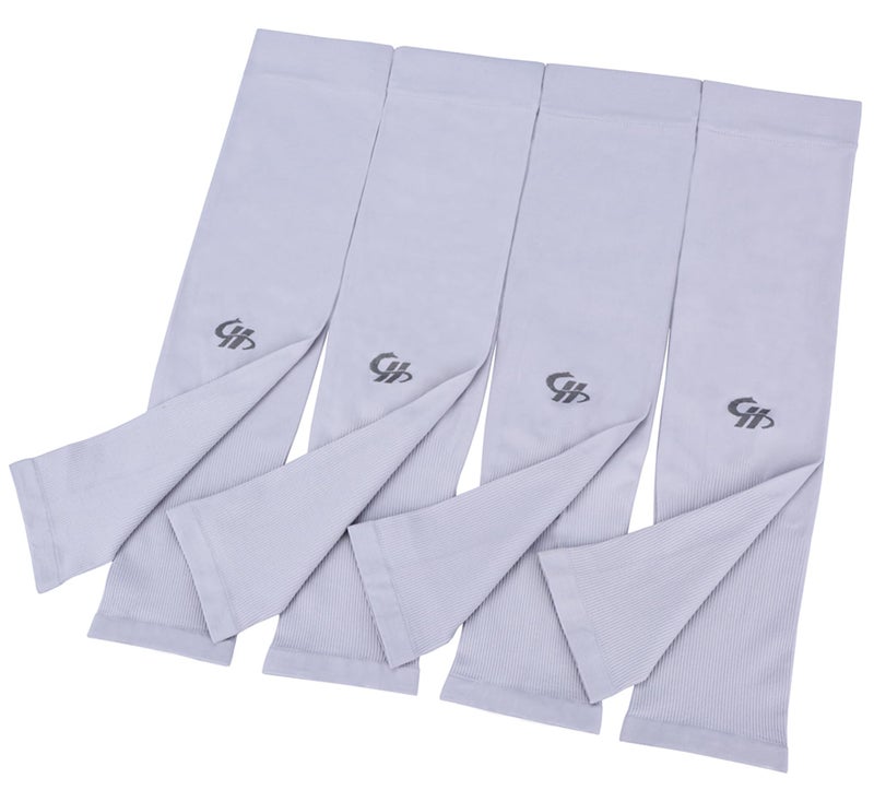 HOPESHINE Arm Sleeves UV Sun Protection Cooling UPF 50+ 4-Pairs for Men Women Cycling, Golf, Outdoor Sports - Image 1