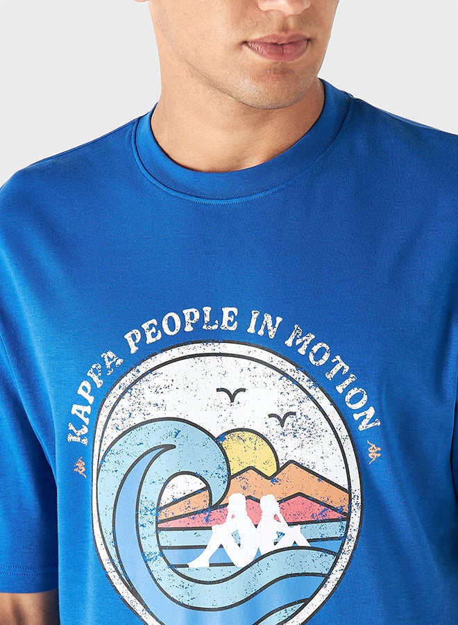 كابا Graphic Crew Neck T-Shirt - Image 3