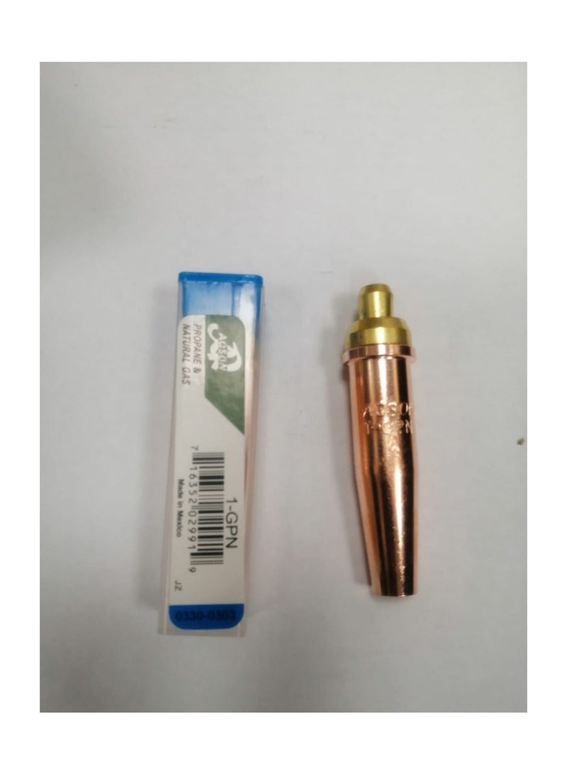 AQSON Cutting Tip 4-GPN Propane And Natural Gas Professional Cutting Tip Type GPN, Size 4 - Image 5