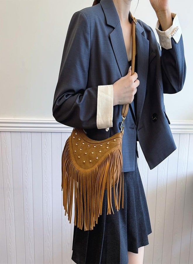 ELACCENT® Women's Shoulder Bag | Retro Dumpling Crossbody Bag | Zipper Closure & Inner Pocket - Image 4