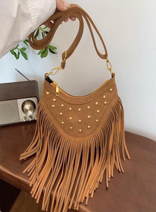 ELACCENT® Women's Shoulder Bag | Retro Dumpling Crossbody Bag | Zipper Closure & Inner Pocket - Image 5