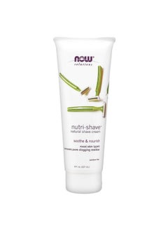Solutions Nutrishave Shave Cream Removes Pore Clogging Residue Reduces Irritation 8Ounce