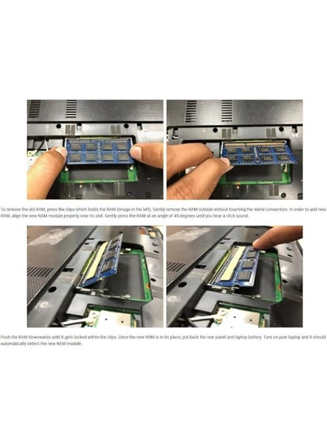 ذاكرة RAM DDR4 للابتوب بسعة 32 جيجابايت، سرعة 3200MHz وتصميم SODIMM ‏260-Pin بجهد 1.2V لترقية الأجهزة المتوافقة - Image 2