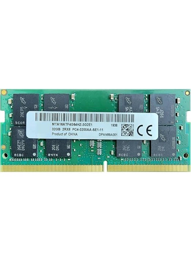 ذاكرة RAM DDR4 للابتوب بسعة 32 جيجابايت، سرعة 3200MHz وتصميم SODIMM ‏260-Pin بجهد 1.2V لترقية الأجهزة المتوافقة - Image 1
