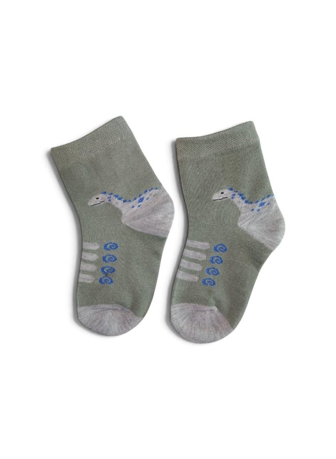 Tropical Boy's Pack of 3 Low-Cut / Ankle Socks (Assorted) - Image 5
