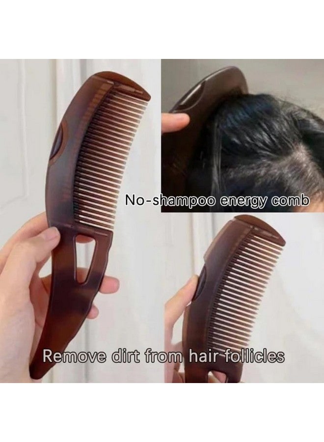 KNH MART Dandruff Comb Massage Comb Scalp Brush for Dandruff Removal, Lice Removal, Hair Care - ABS Material, Unisex Adult, Multi Color (102) - Image 2