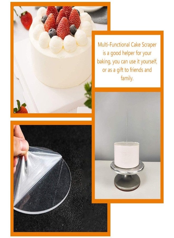 Royals |Pack of 2| Cake Base | Baking Tools Plate Decoration Base Board Tray | Cardboard, Acrylic,MDF Cake Base| Pastry Base | (Acrylic, 6inch Round) - Image 4