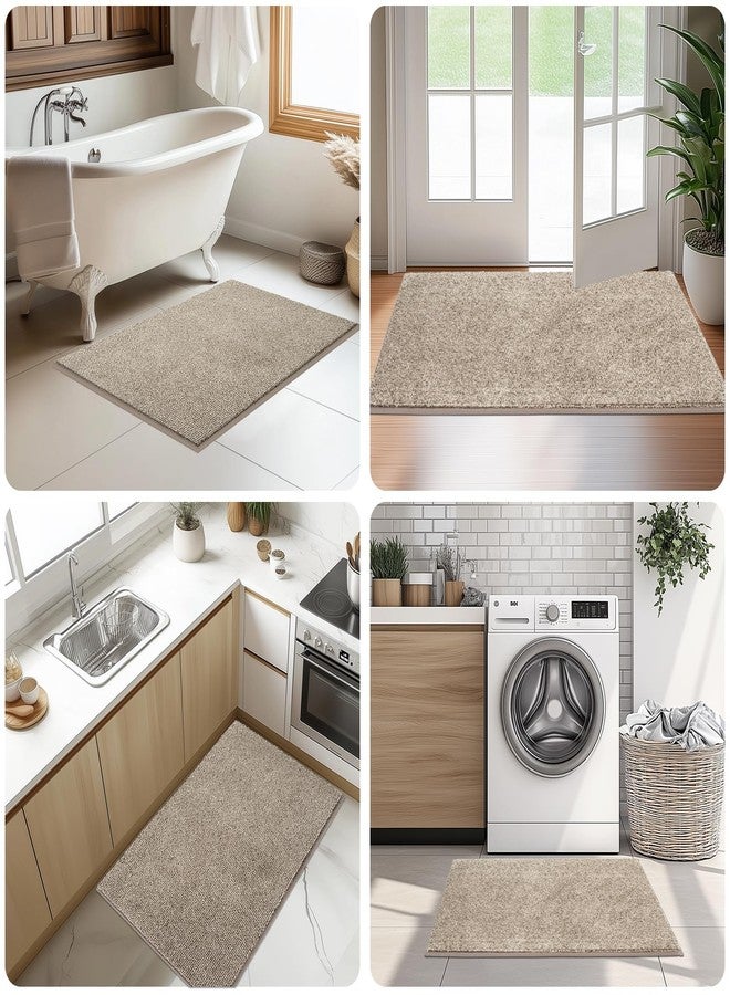 DOMUSTEX Washable Runner Rug 24" x 96" Rectangular, Non Slip Absorbent Indoor Entryway Rug for Floor, Laundry, Hallway, Bedroom (Roll Packing) - Image 5