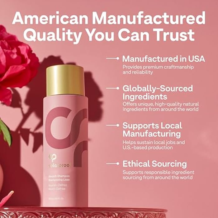 Colorproof Smooth Gift Set — Smooth Shampoo and Conditioner (8.5 Fl. Oz.) with Pre-Tox Spray (6.7 Fl. Oz.) — Color Safe Shampoo and Conditioner Set for Frizz-Prone, Color-Treated Hair - Image 5